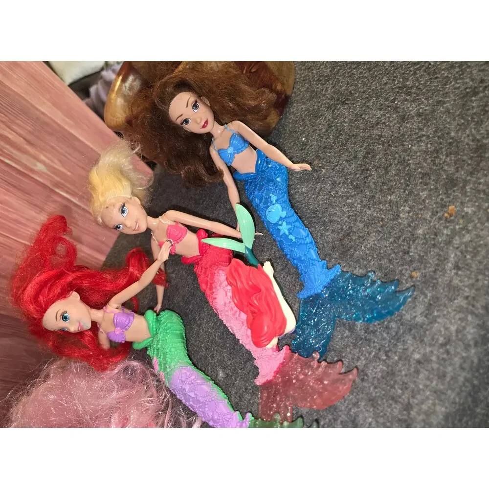 Disney The Little Mermaid Doll Ariel Sisters Mermaze Mermaidz Color Change Tail